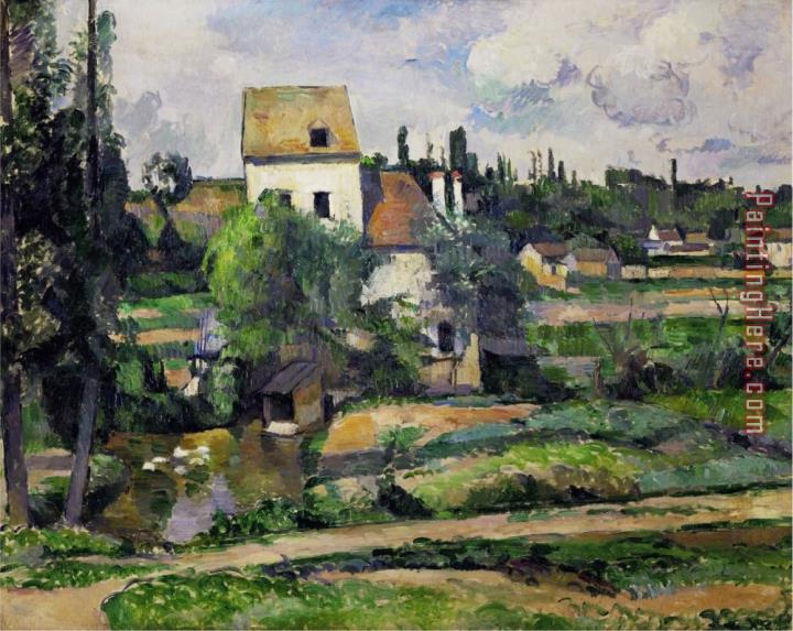 Paul Cezanne Landscape in Auvers